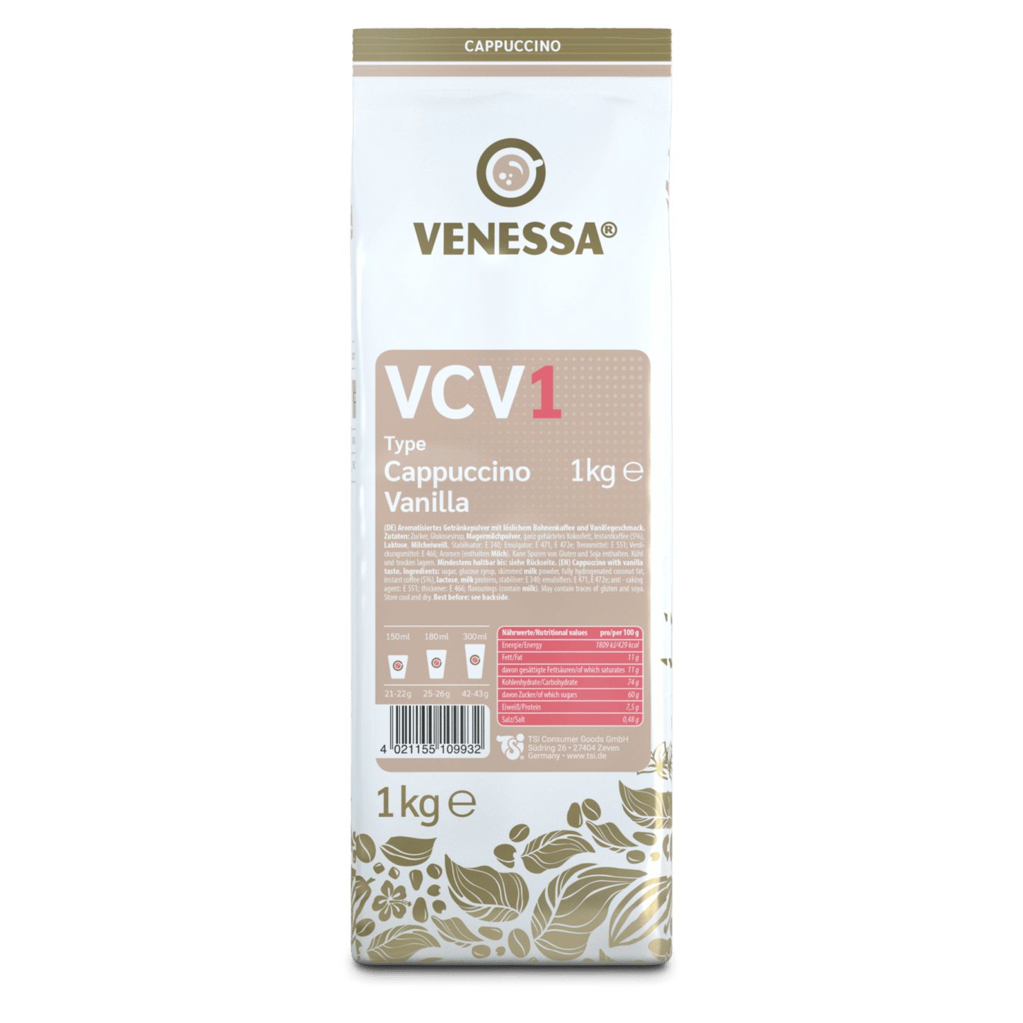 VENESSA Cappuccino Vanilla VCV1