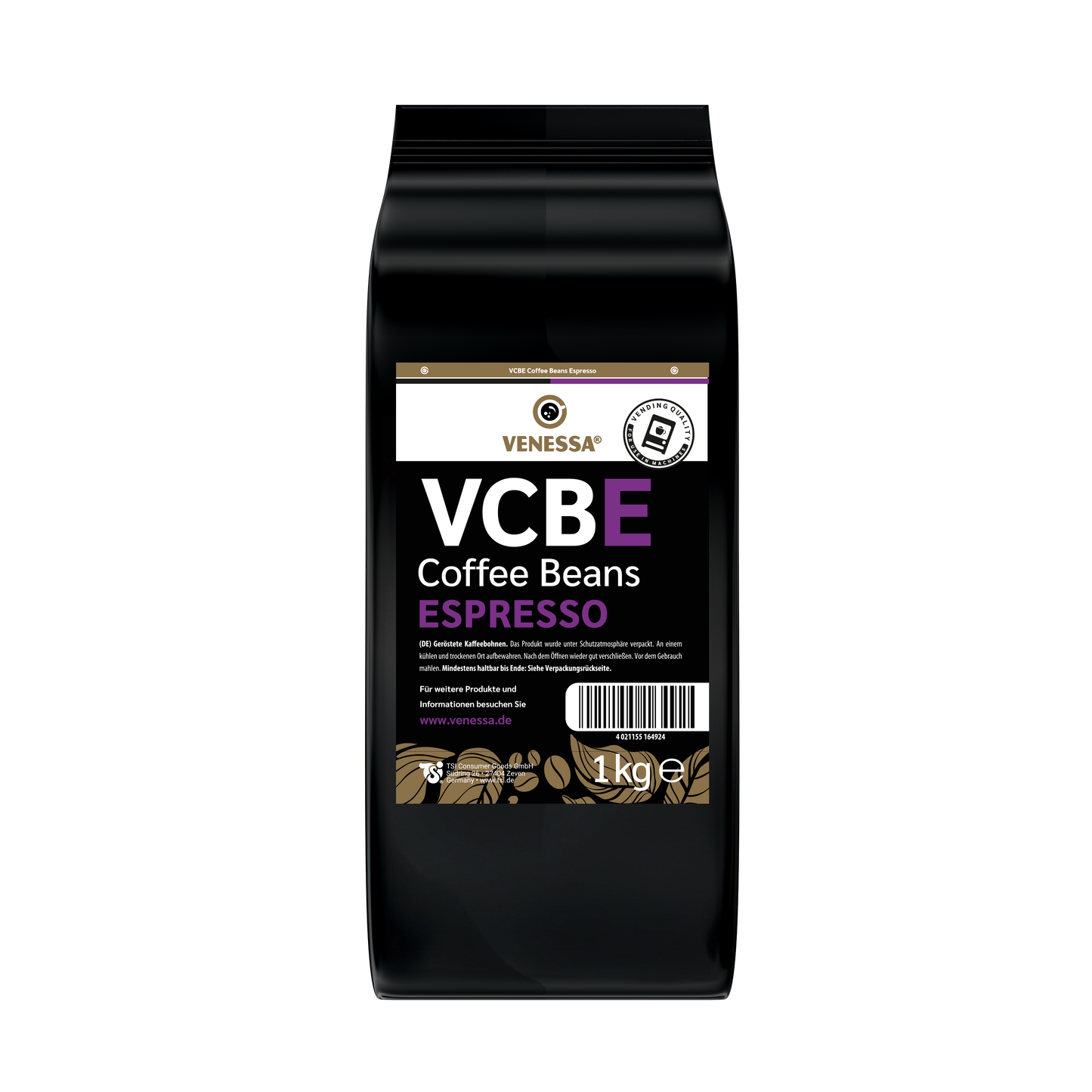 VENESSA VCBE Espresso Kaffeebohnen 1 kg BT